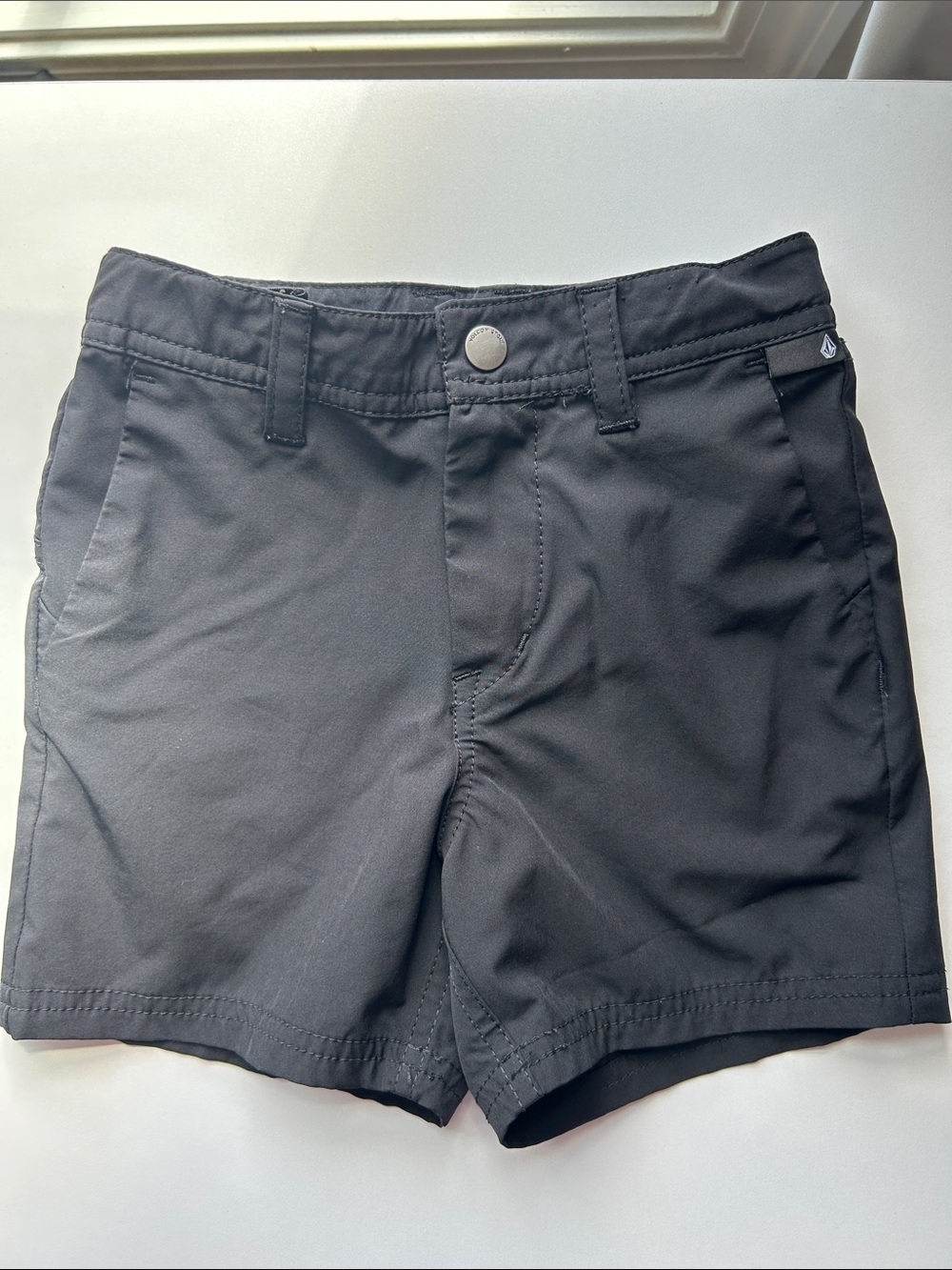 Volcom Black Kids' Athletic Shorts